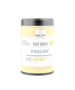 café grain aromatisé praliné