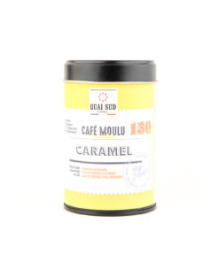 Café moulu aromatisé au caramel