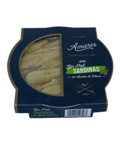Sardines sans peau et sans arêtes à l'huile d'olive