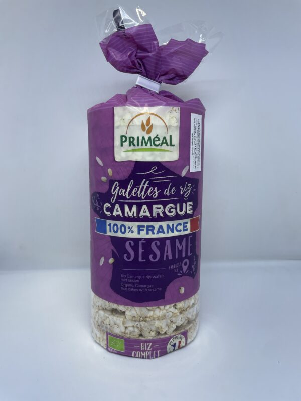 Galettes de riz de Camargue au sésame